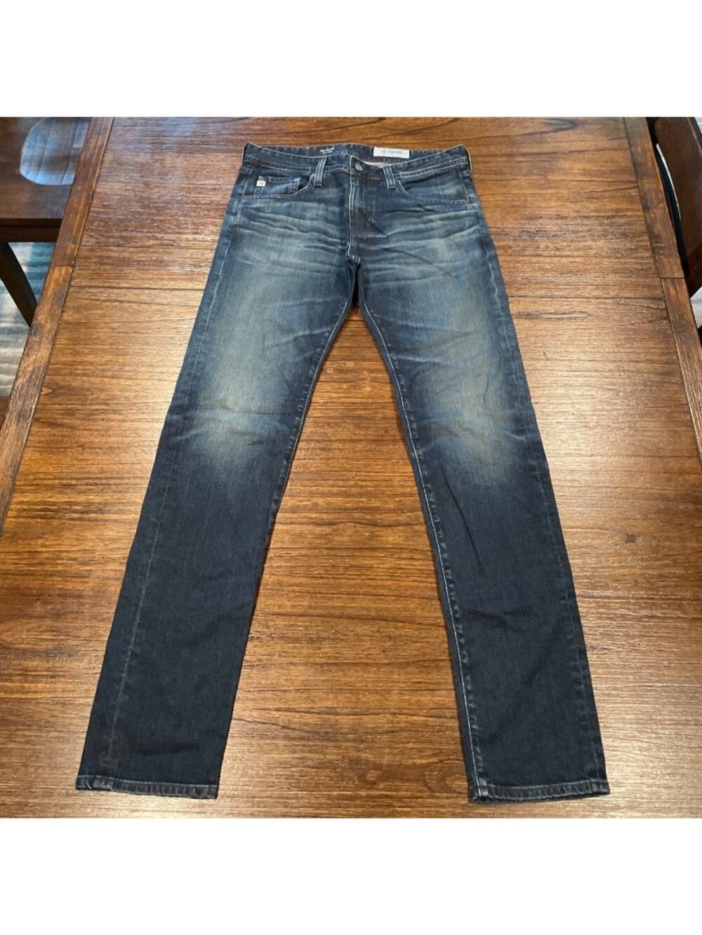 AG Dylan Slim Skinny Jean 32x32 Medium Wash Faded Stretch AG-ED Denim LED #21A